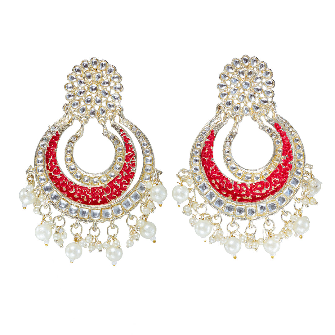ERG-JMK-018.MAIN_ Malang | Designer Earrings | Primekraft.ca - Image 1